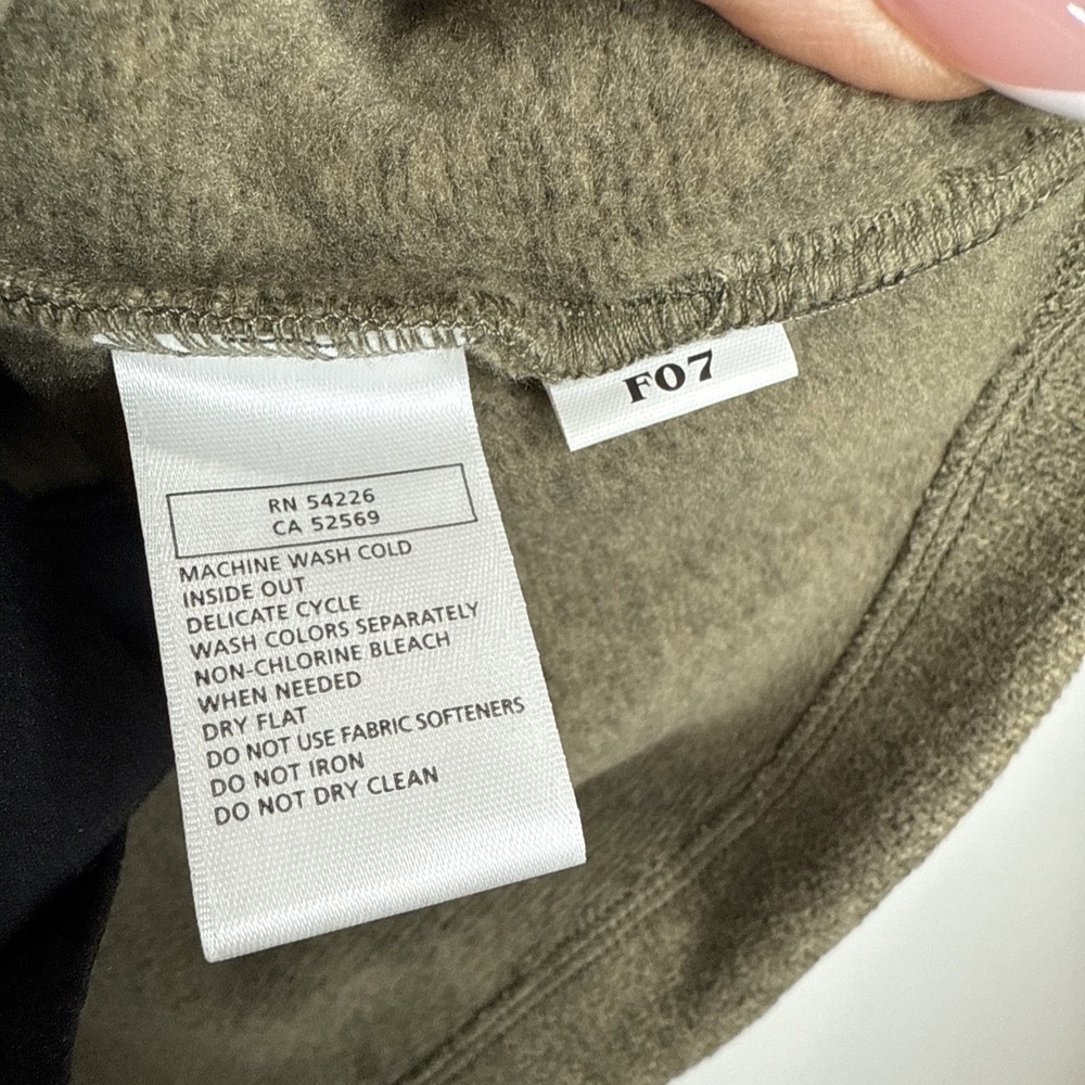 Royal Robbins Sweater Vest Men's S Green Sleeveless Full Zip Knit Outdoors Gorp - Picture 6 of 7